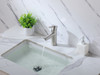 ELEGANT KITCHEN AND BATH FAV-1008BNK Mia Single Hole Single Handle Bathroom Faucet in Brushed Nickel