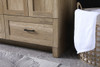 ELEGANT KITCHEN AND BATH VF2860DNT 60 Inch Double Bathroom Vanity In Natural Oak