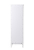 ELEGANT KITCHEN AND BATH SC012065WH 20 Inch Wide Bathroom Linen Storage Freestanding Cabinet In White