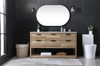 ELEGANT KITCHEN AND BATH VF19260NT 60 Inch SIngle Bathroom Vanity In Natural Oak