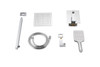 ELEGANT KITCHEN AND BATH FAS-9003PCH Petar Complete Shower Faucet System with Rough-in Valve in Chrome
