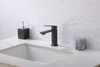 ELEGANT KITCHEN AND BATH FAV-1004MBK Lena Single Hole Single Handle Bathroom Faucet in Matte Black