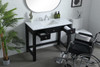 ELEGANT KITCHEN AND BATH VF14842MBK 42 Inch ADA Compliant Bathroom Vanity In Black
