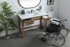 ELEGANT KITCHEN AND BATH VF14848NT 48 Inch ADA Compliant Bathroom Vanity In Natural Oak