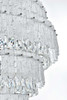 ELEGANT LIGHTING 1780D36C Emilia 36 inch Chandelier in Chrome