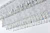 ELEGANT LIGHTING 1780G50C Emilia 50 inch Chandelier in Chrome
