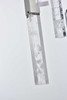 ELEGANT LIGHTING 2088D32C Aurora 32 inch Pendant in Chrome
