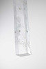 ELEGANT LIGHTING 2088D32C Aurora 32 inch Pendant in Chrome
