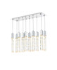 ELEGANT LIGHTING 2088D42C Aurora 42 inch Pendant in Chrome