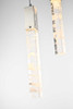 ELEGANT LIGHTING 2088D42C Aurora 42 inch Pendant in Chrome