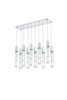 ELEGANT LIGHTING 2088D42C Aurora 42 inch Pendant in Chrome
