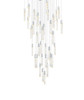 ELEGANT LIGHTING 2088G42C Aurora 42 inch Chandelier in Chrome