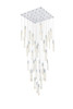 ELEGANT LIGHTING 2088G42SG Aurora 42 inch Chandelier in Satin Gold