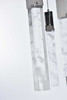 ELEGANT LIGHTING 2089G42C Aurora 42 inch Chandelier in Chrome