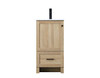 ELEGANT KITCHEN AND BATH VF2818MW 18 Inch Single Bathroom Vanity In Mango Wood