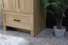 ELEGANT KITCHEN AND BATH VF2824MW 24 Inch Single Bathroom Vanity In Mango Wood