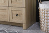 ELEGANT KITCHEN AND BATH VF2836MW 36 Inch Single Bathroom Vanity In Mango Wood