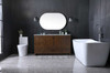 ELEGANT KITCHEN AND BATH VF2860EX 60 Inch SIngle Bathroom Vanity In Expresso