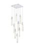 ELEGANT LIGHTING 2088D20C Aurora 20 inch Pendant in Chrome