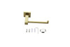 ELEGANT KITCHEN AND BATH HWB-12S2BGD Isla 2-Piece Bathroom Hardware Set in Brushed Gold