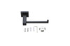 ELEGANT KITCHEN AND BATH HWB-12S3HMBK Isla 3-Piece Bathroom Hardware Set in Matte Black