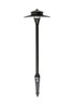 ELITCO LIGHTING P804-DB Outdoor 12V Cast Brass tier path light 9 inch Wide x 24 inch High in Dark Bronze