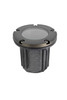ELITCO LIGHTING W121-DB Outdoor 12V Cast Brass well light 5.25 inch Wide x 6.75 inch High in Dark Bronze