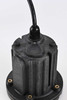 ELITCO LIGHTING W121-DB Outdoor 12V Cast Brass well light 5.25 inch Wide x 6.75 inch High in Dark Bronze