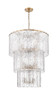 Z-LITE 1943-36MGLD 12 Light Chandelier, Modern Gold