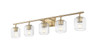Z-LITE 7515-5V-MGLD 5 Light Vanity, Modern Gold