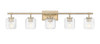 Z-LITE 7515-5V-MGLD 5 Light Vanity, Modern Gold