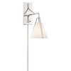 CRYSTORAMA FUL-901-PN Fulton 1 Light Polished Nickel Task Sconce