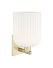 INNOVATIONS 716-1W-AB-G559-8GWH Bridal Veil 1-Light Sconce Antique Brass
