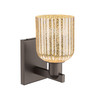 INNOVATIONS 716-1W-OB-G559-5ME Bridal Veil 1-Light Sconce Oil Rubbed Bronze