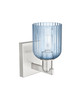INNOVATIONS 716-1W-SN-G559-5BL Bridal Veil 1-Light Sconce Brushed Satin Nickel
