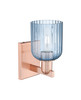 INNOVATIONS 716-1W-AC-G559-5BL Bridal Veil 1-Light Sconce Antique Copper