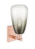 INNOVATIONS 716-1W-AC-G480-6SL Brookhaven Almond 1-Light Sconce Antique Copper