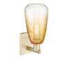 INNOVATIONS 716-1W-AB-G480-6AM Brookhaven Almond 1-Light Sconce Antique Brass