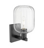 INNOVATIONS 716-1W-BK-G460-7CL Preston 1-Light Sconce Matte Black