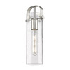 INNOVATIONS 413-1W-CB-G413-1W-4SDY Pilaster 1-Light Sconce Champagne Bronze
