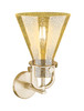INNOVATIONS 410-1W-CB-G411-8ME Newton Cone 1-Light Sconce Champagne Bronze