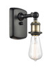 INNOVATIONS 916-1W-BAB-G208-6 Beacon 1-Light Sconce Black Antique Brass