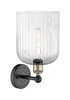 INNOVATIONS 616-1W-BAB-G559-8SDY Bridal Veil 1-Light Sconce Black Antique Brass