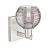 INNOVATIONS 716-1W-SN-G1213-6SM Athens Deco Swirl 1-Light Sconce Brushed Satin Nickel