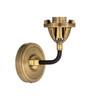INNOVATIONS 288-1W-BAB Nouveau 2 1-Light Sconce Black Antique Brass
