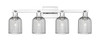 INNOVATIONS 716-4W-PC-G559-5SM Bridal Veil 4-Light Bath Vanity Light Polished Chrome