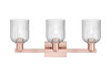 INNOVATIONS 716-3W-AC-G559-5SDY Bridal Veil 3-Light Bath Vanity Light Antique Copper