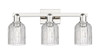 INNOVATIONS 716-3W-PN-G559-5CL Bridal Veil 3-Light Bath Vanity Light Polished Nickel