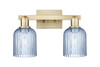INNOVATIONS 716-2W-CB-G559-5BL Bridal Veil 2-Light Bath Vanity Light Champagne Bronze