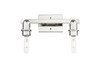 INNOVATIONS 716-2W-PN-G484-7AM Brookhaven Flute 2-Light Bath Vanity Light Polished Nickel